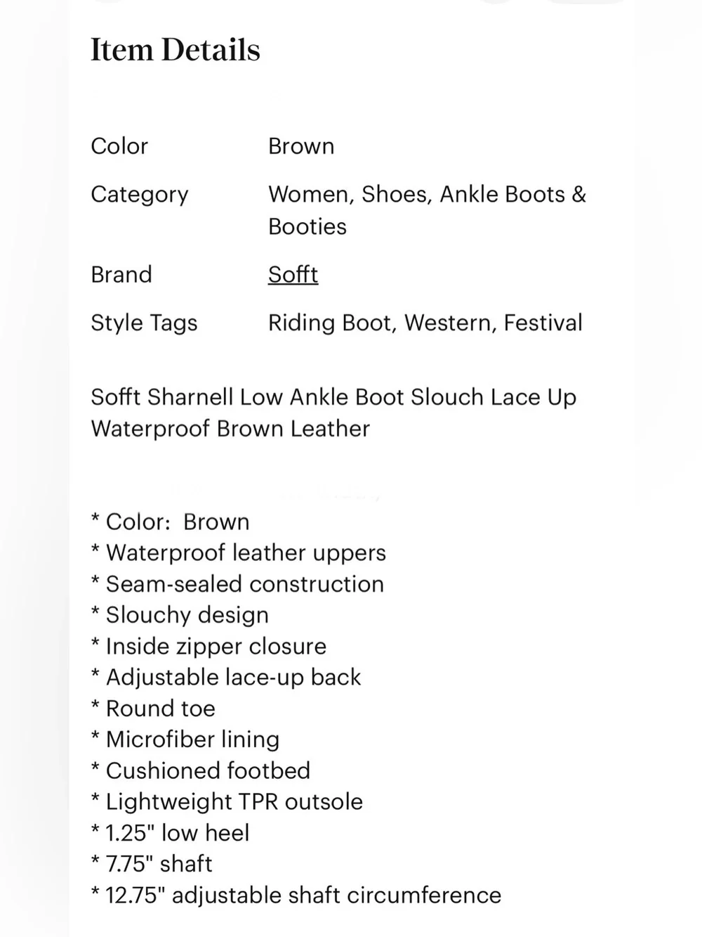 Sofft Women’s Taupe Suede Mid-Calf Boots - Picture 3 of 8